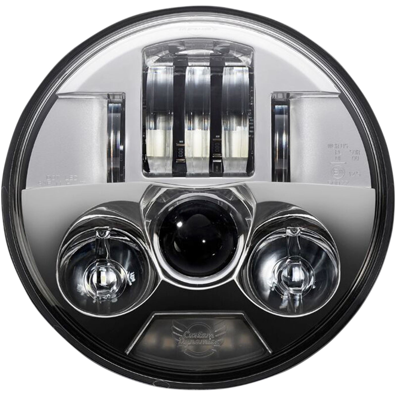 Custom Dynamics ProBEAM LED Headlamp 5-3/4" - Chrome PB-575-C_367285