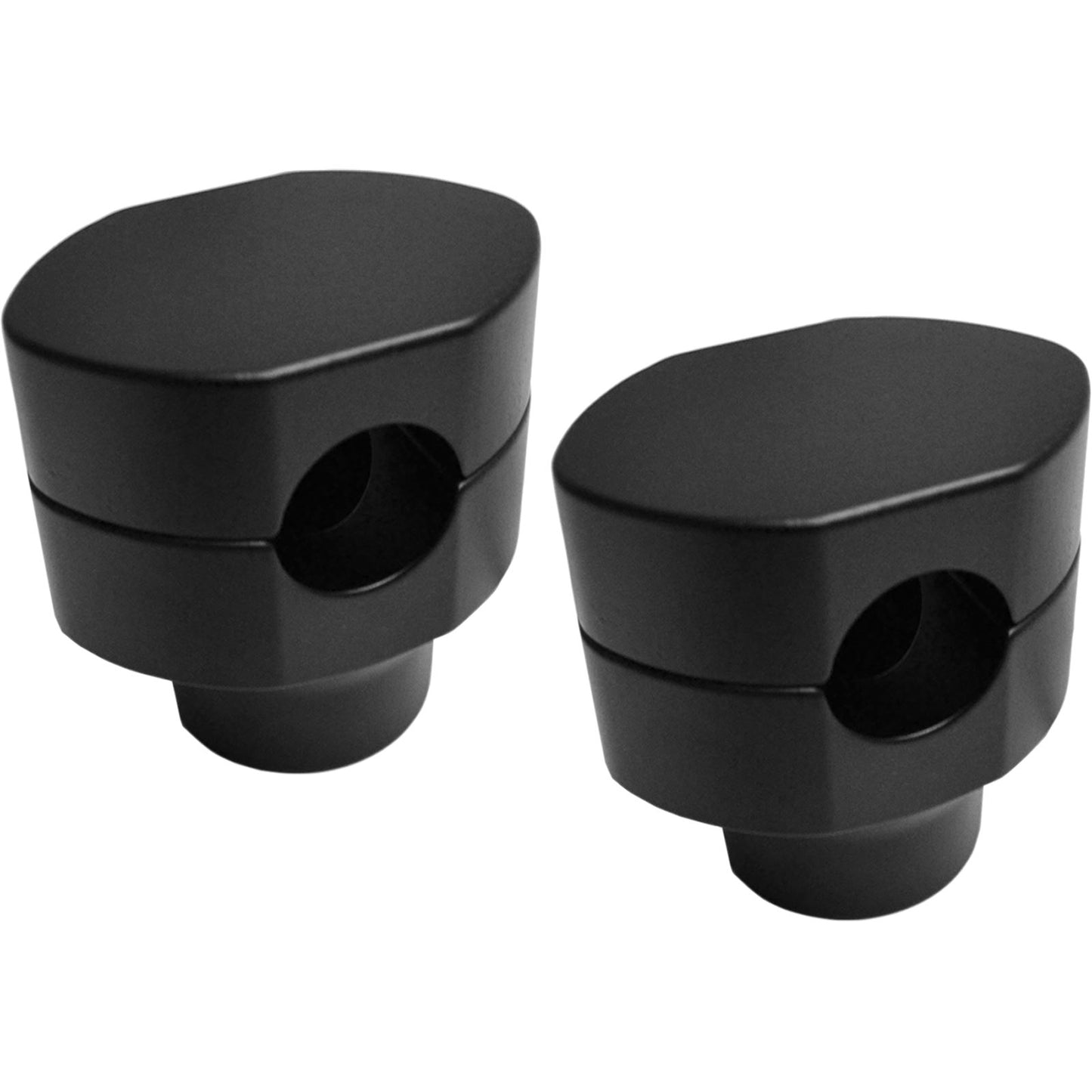 LA Choppers Flat Black Paughco Springer Riser for 1" Handlebars [MPN: LA-7410-02M]_414887