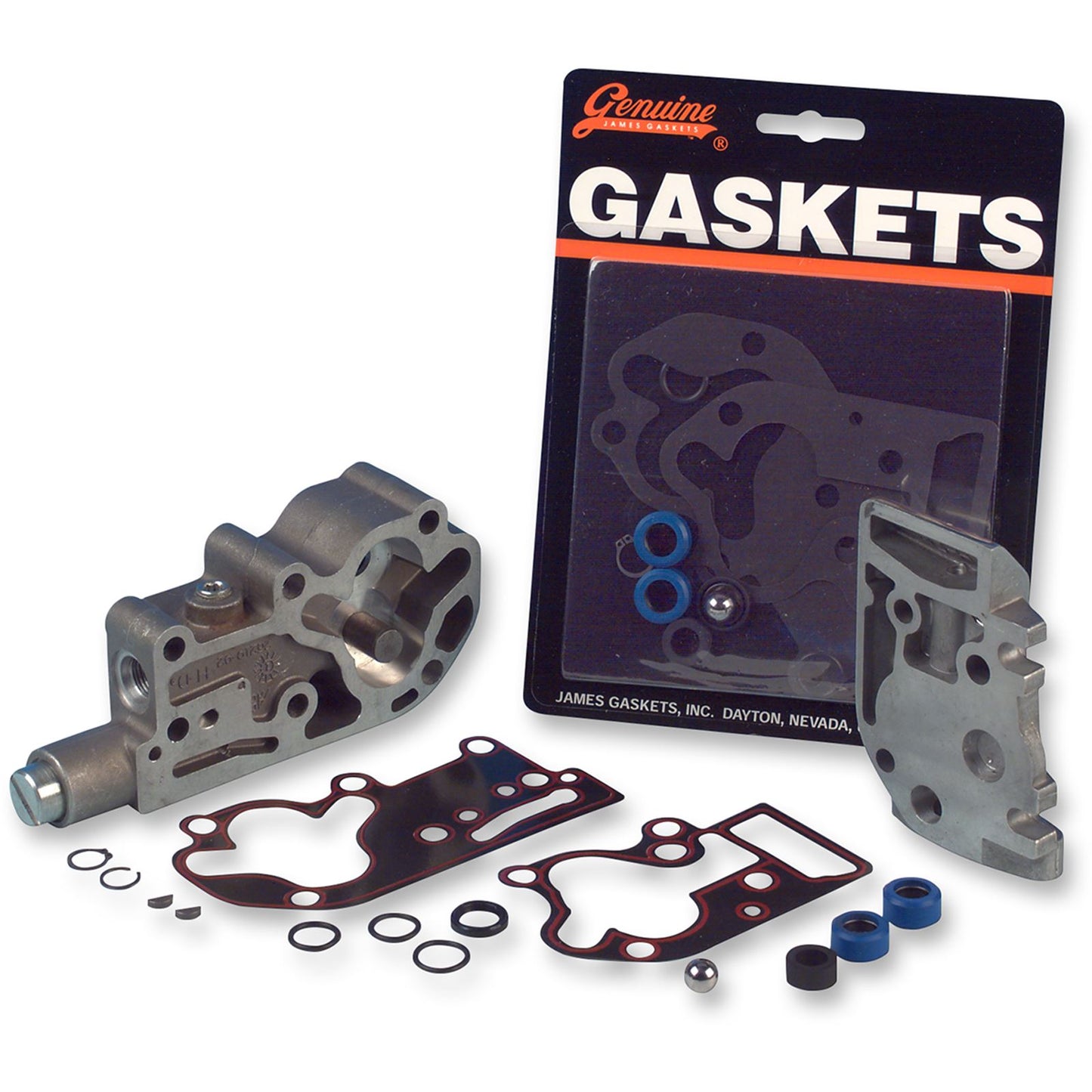 James Gaskets Oil Pump Gasket MET Kit - Big Twin [MPN: 92-FLHR]_399087