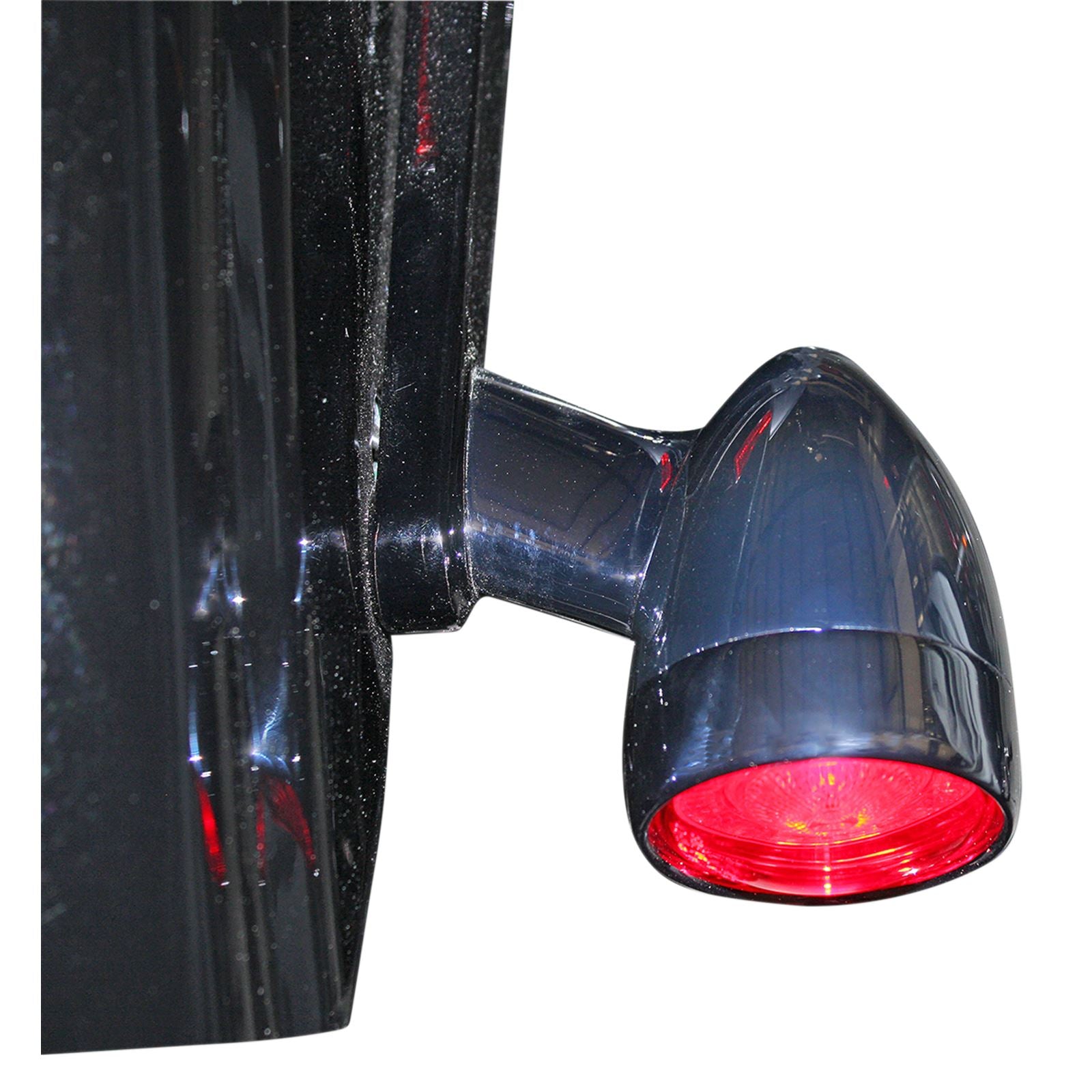 Custom Dynamics Bullet Turn Signal - 1157 - Chrome - Red Lens PB-BB-RR-1157CR_367481