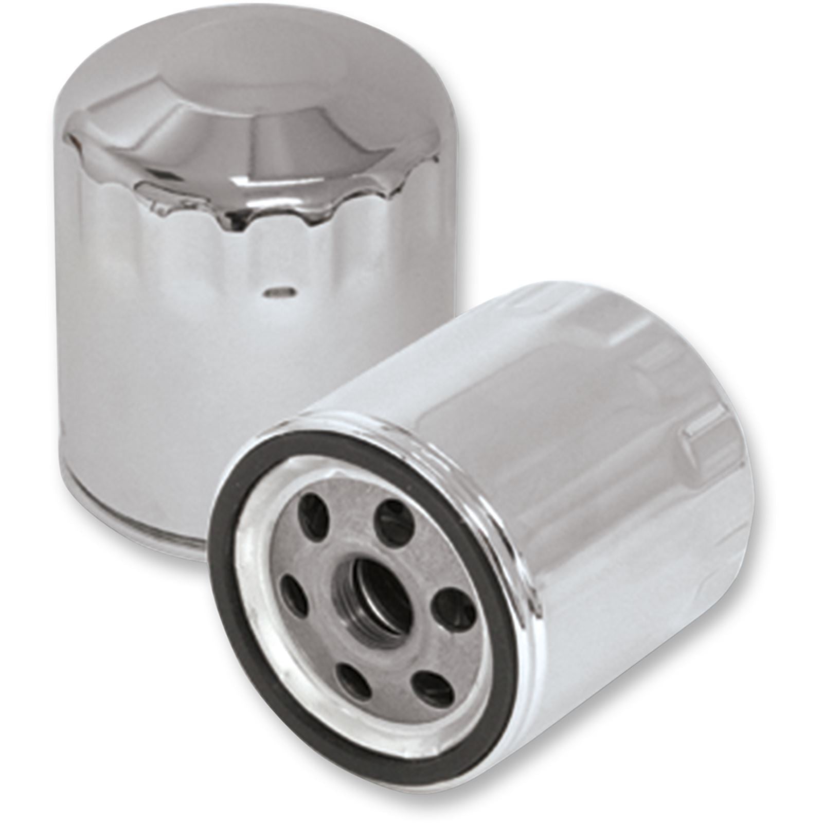 S&S Cycle Oil Filter - Chrome 31-4102A_468925