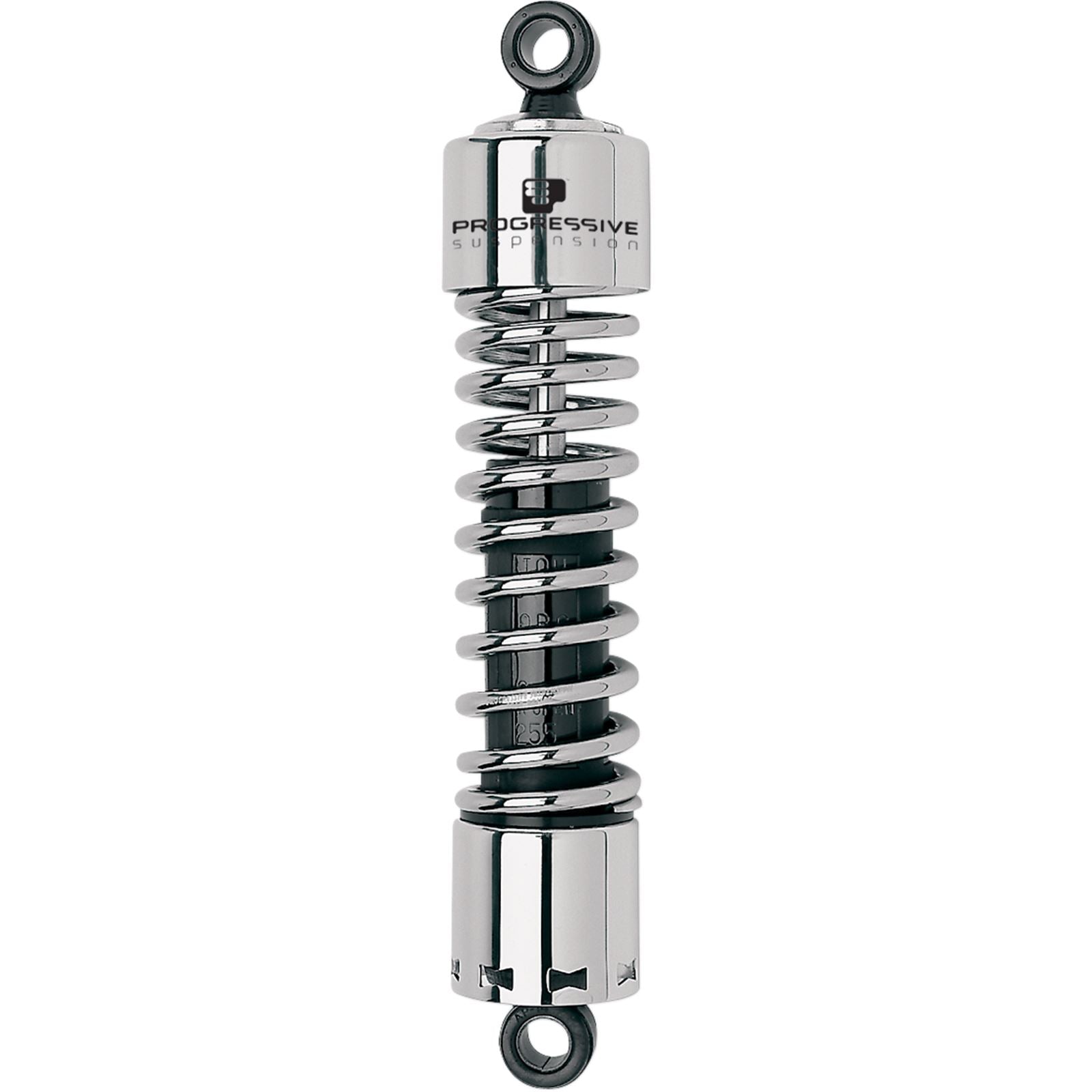 Progressive Suspension 412 Series Shock - 12" - Standard - Chrome for Harley-Davidson 412-4035C_459501