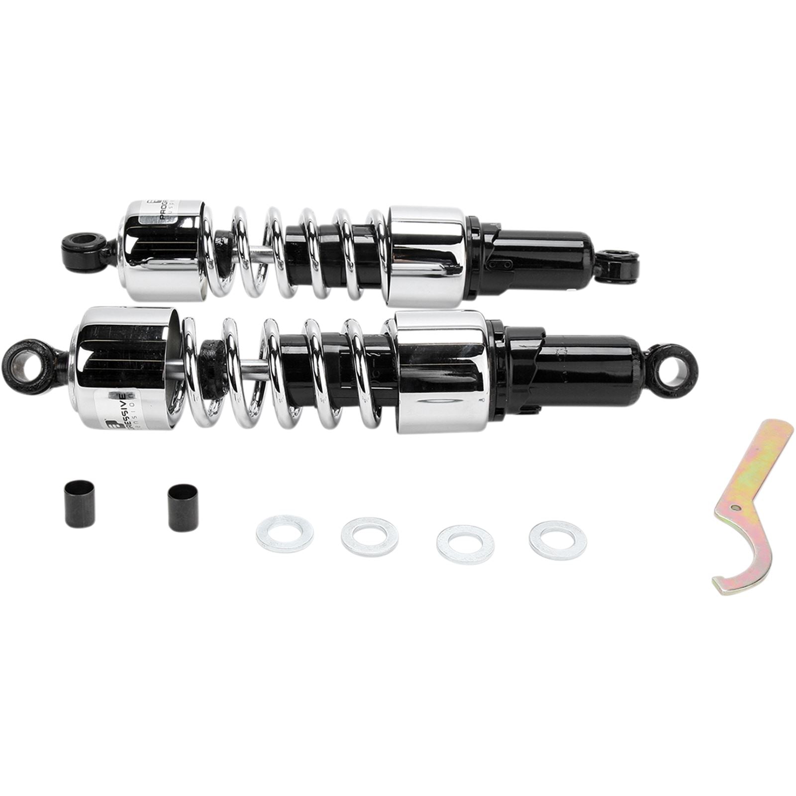 Progressive Suspension Shocks - 412 Cruiser Series - Chrome - 14.25" - Heavy Duty 412-4226C_459487