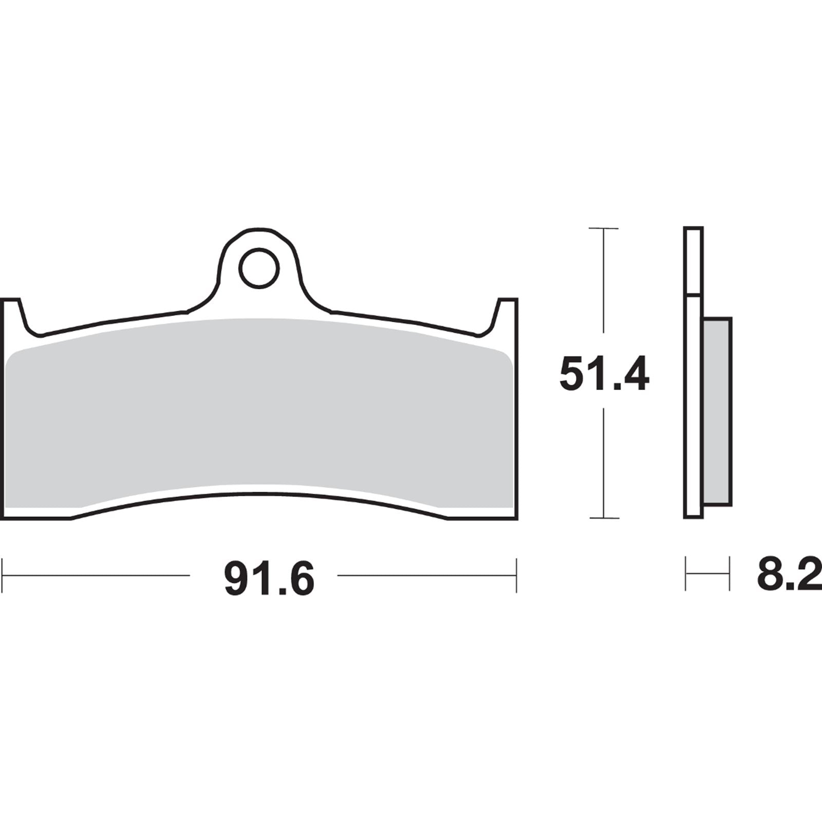 SBS Carbon Tech Brake Pads - Buell [MPN: 676H.CT]_471157