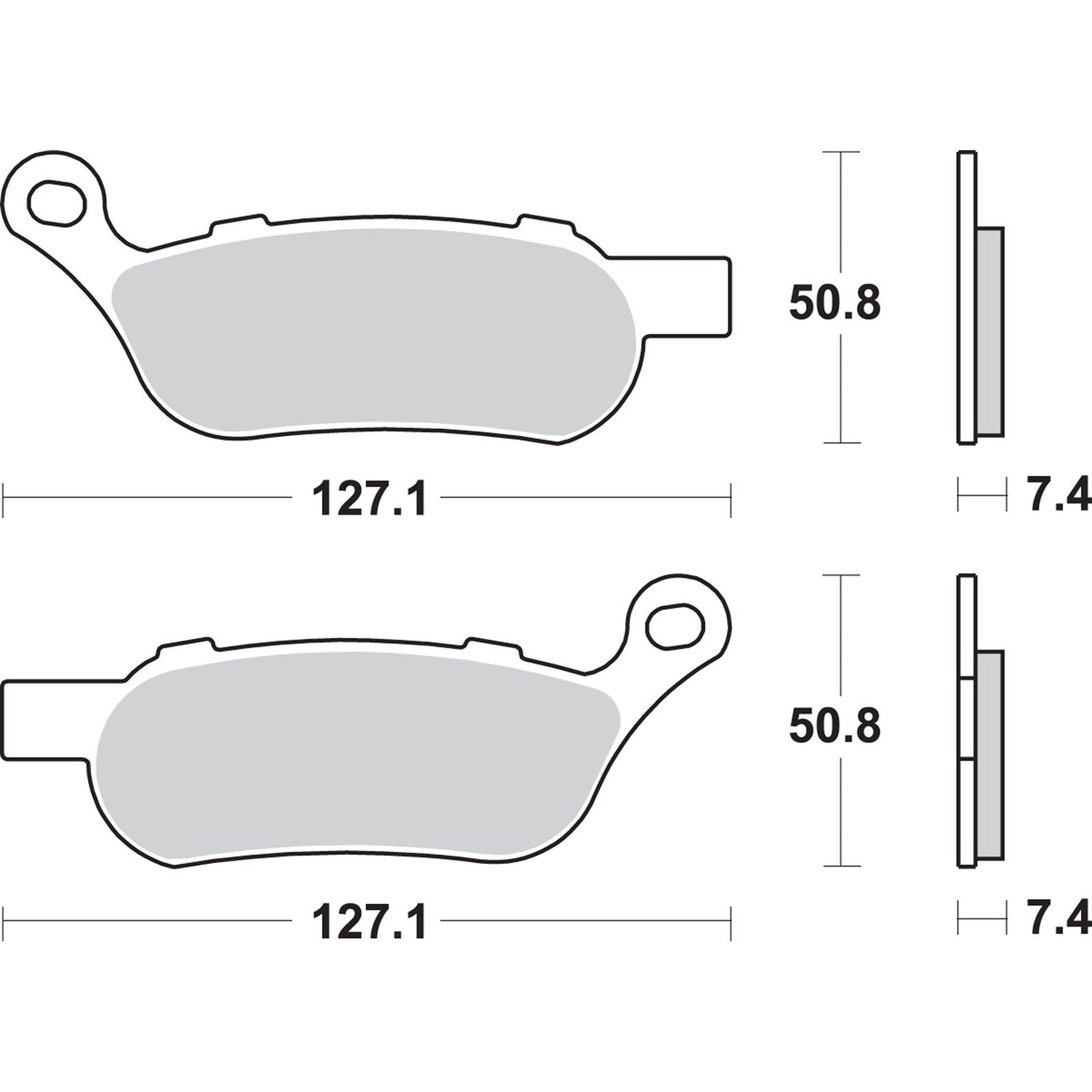 SBS Brake Pads for Harley-Davidson - 854H.LS [MPN: 854H.LS]_471151