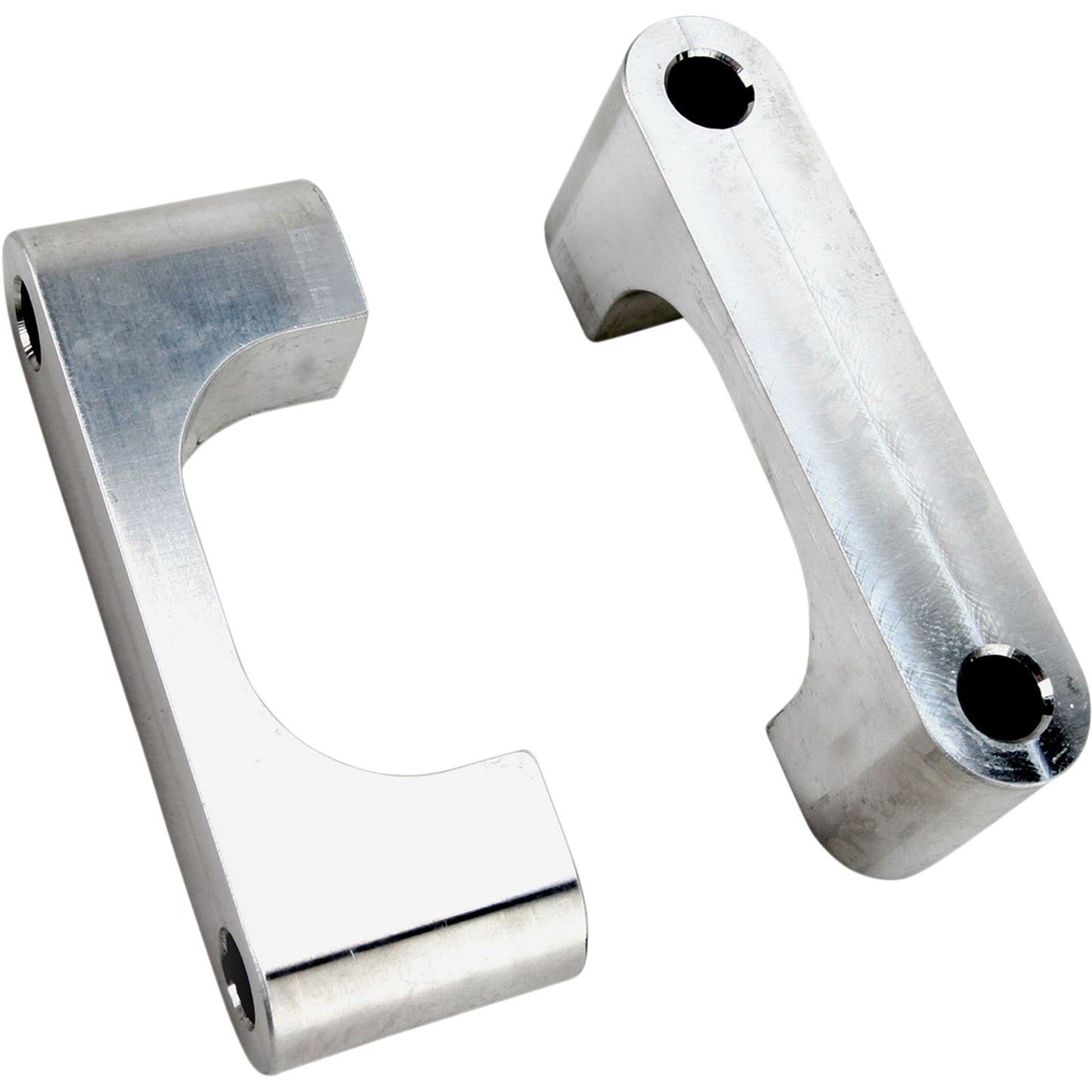 Klock Werks Hugger Front Fender Mounting Blocks for 21" Wheels - Satin [MPN: KW05-02-0106-R]_409508