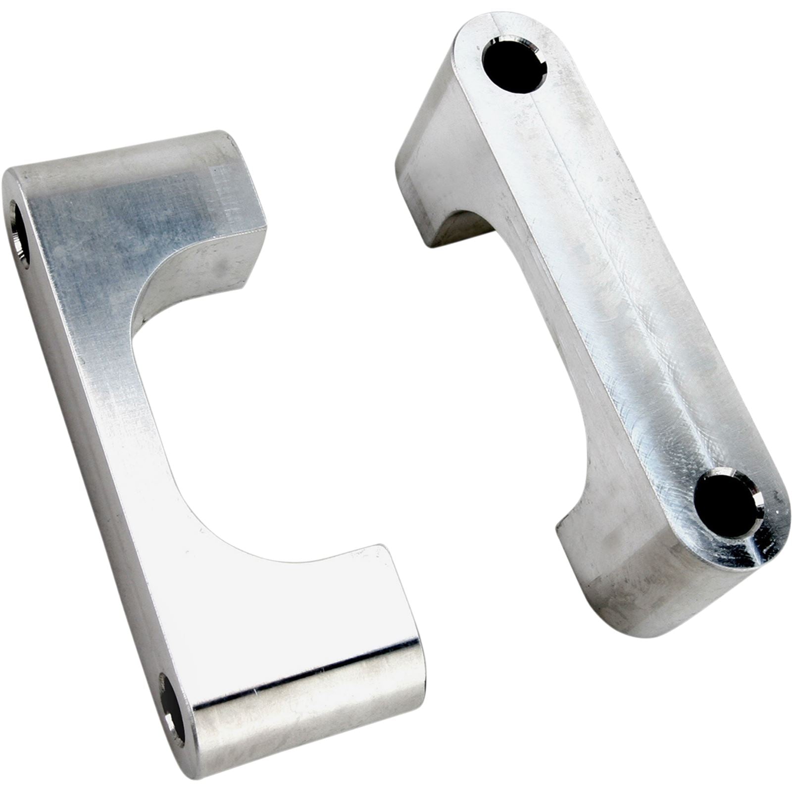 Klock Werks Hugger Front Fender Mounting Blocks for 21" Wheels - Satin [MPN: KW05-02-0106-R]_409508