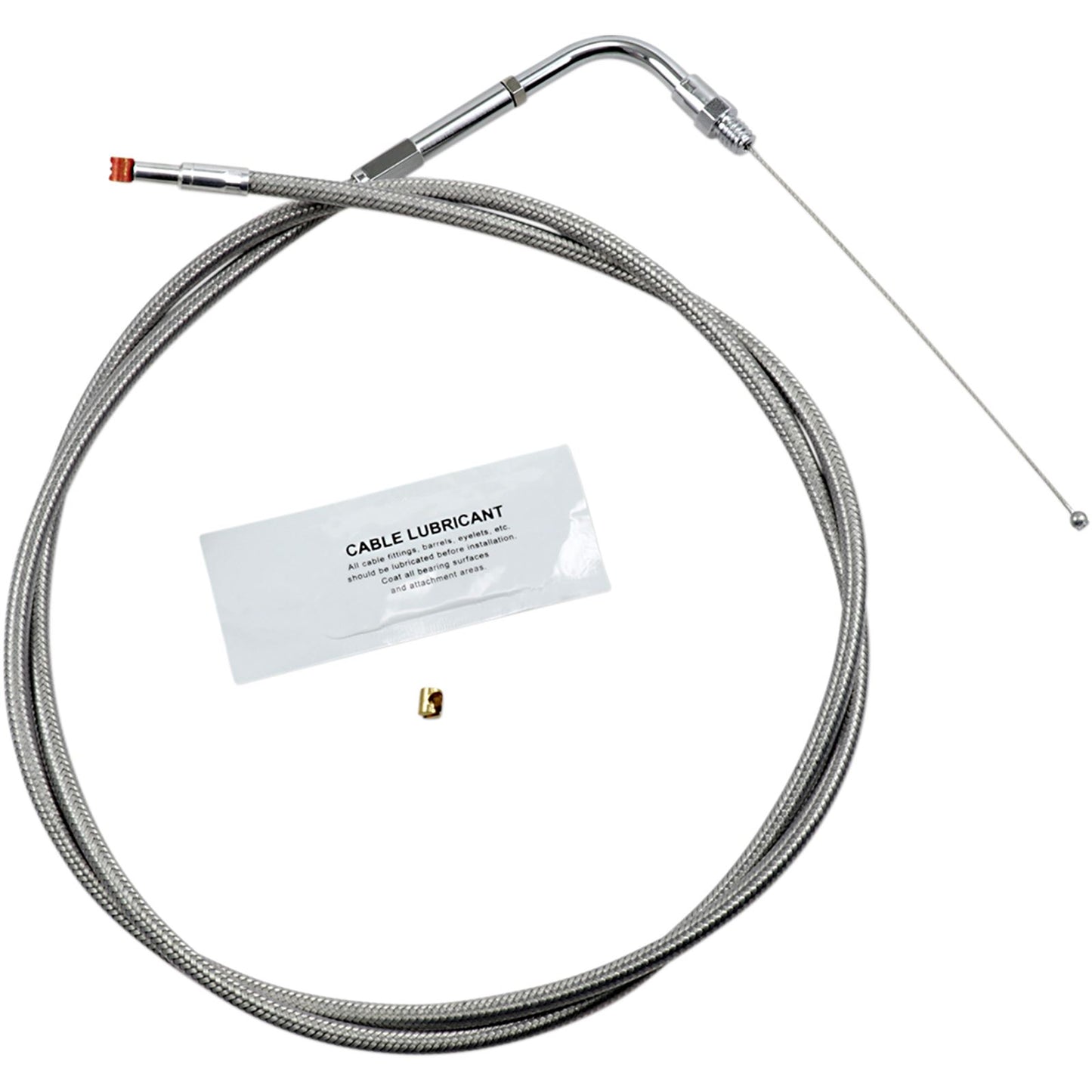 Barnett Performance Extended 8" Stainless Steel Throttle Cable [MPN: 102-30-30008-8]_348004