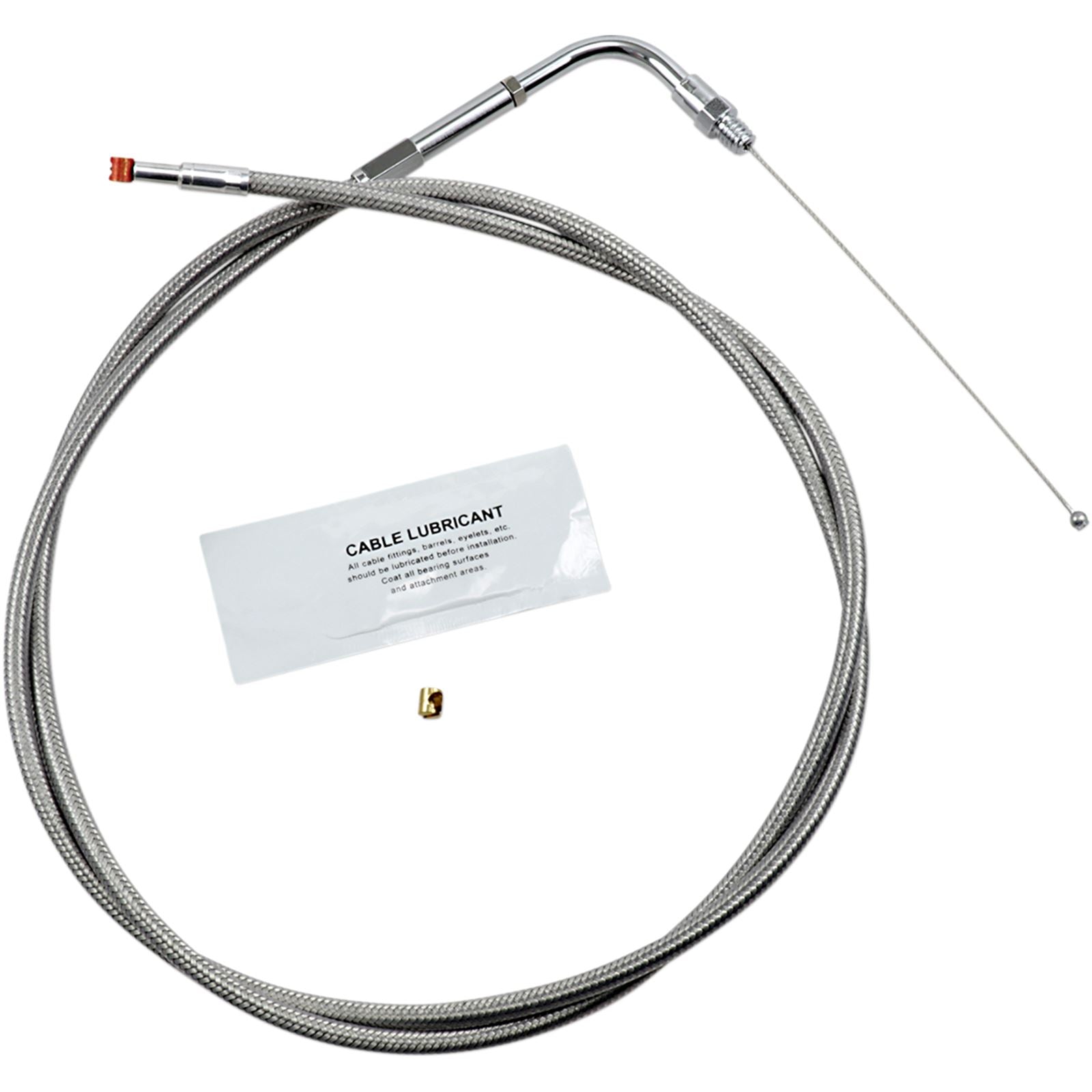 Barnett Performance Extended 8" Stainless Steel Throttle Cable [MPN: 102-30-30008-8]_348004