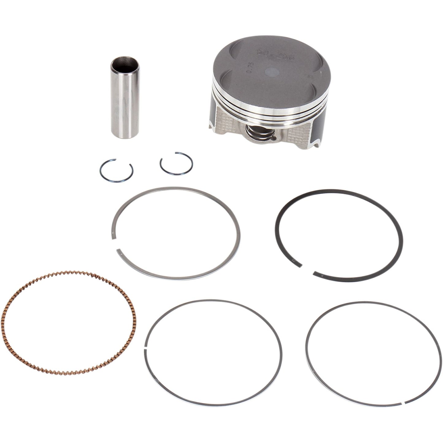 WSM Piston Kit - for Kawasaki 650 - .75mm 50-256-06K_499456