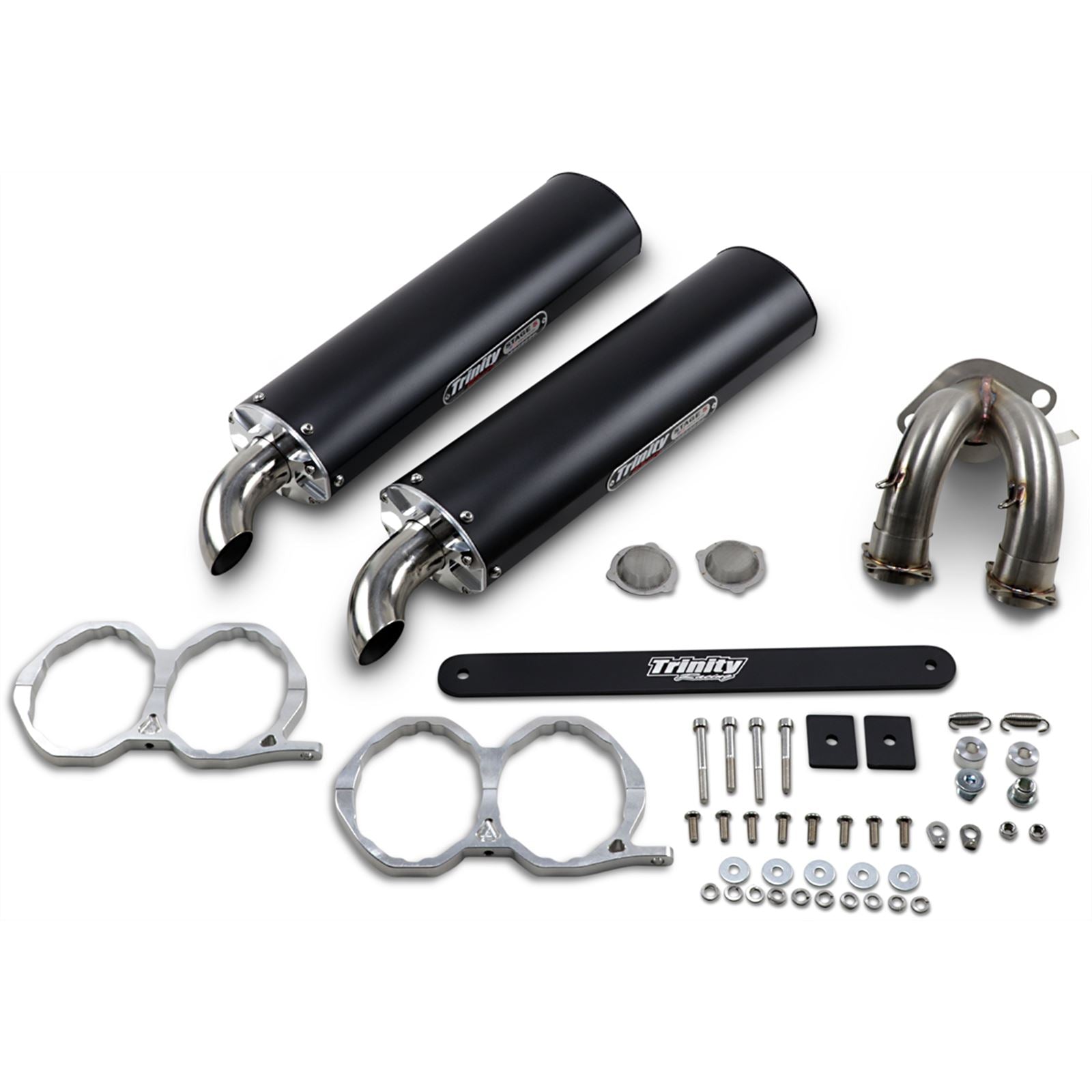 Trinity Racing Exhaust - Black [MPN: TR-4118S-BK]_485765