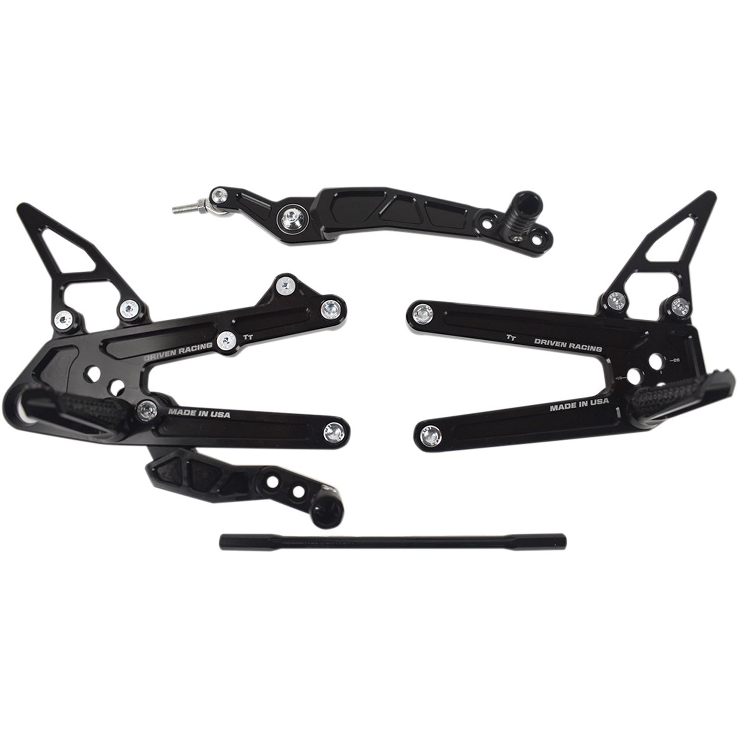 Driven TT Rearset - R6 DRP-730-BK_374775