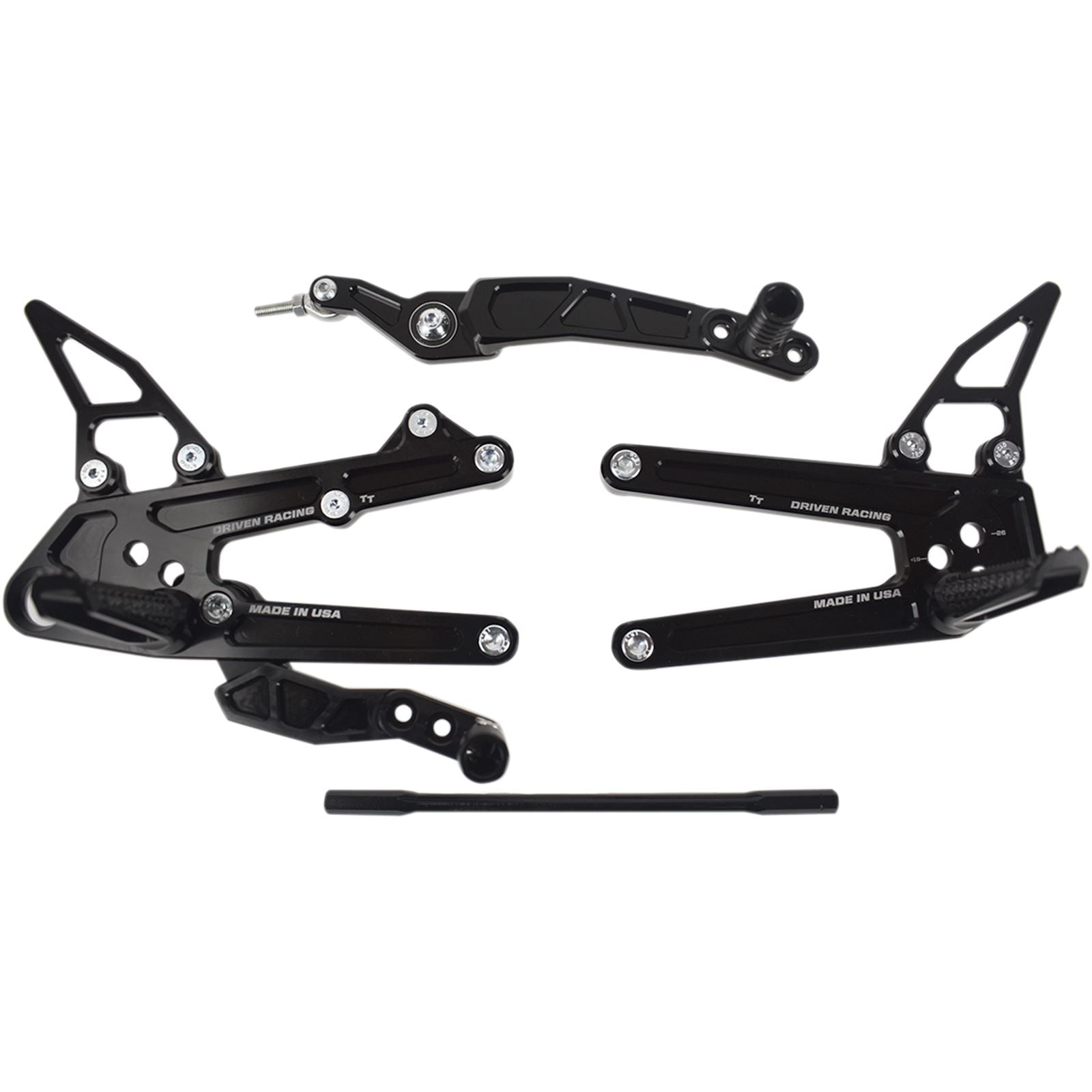 Driven TT Rearset - R6 DRP-730-BK_374775