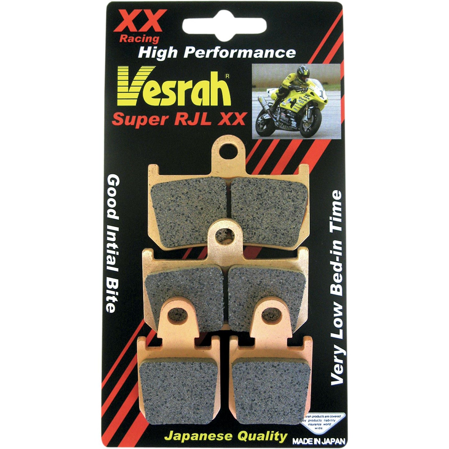 Vesrah JL Sintered Metal Brake Pads - VD-277RJL-XX [MPN: VD-277RJL-XX]_491385