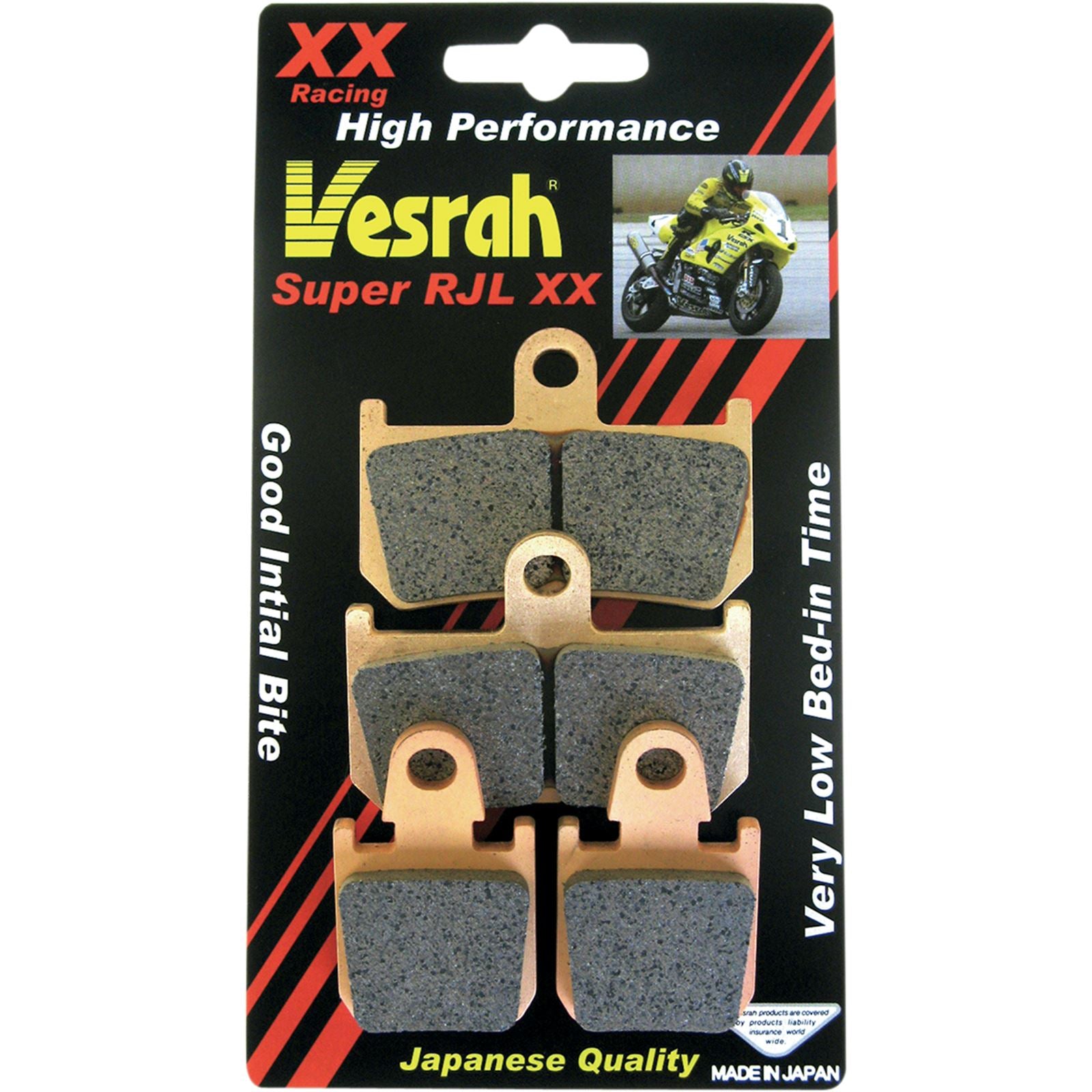 Vesrah JL Sintered Metal Brake Pads - VD-277RJL-XX [MPN: VD-277RJL-XX]_491385