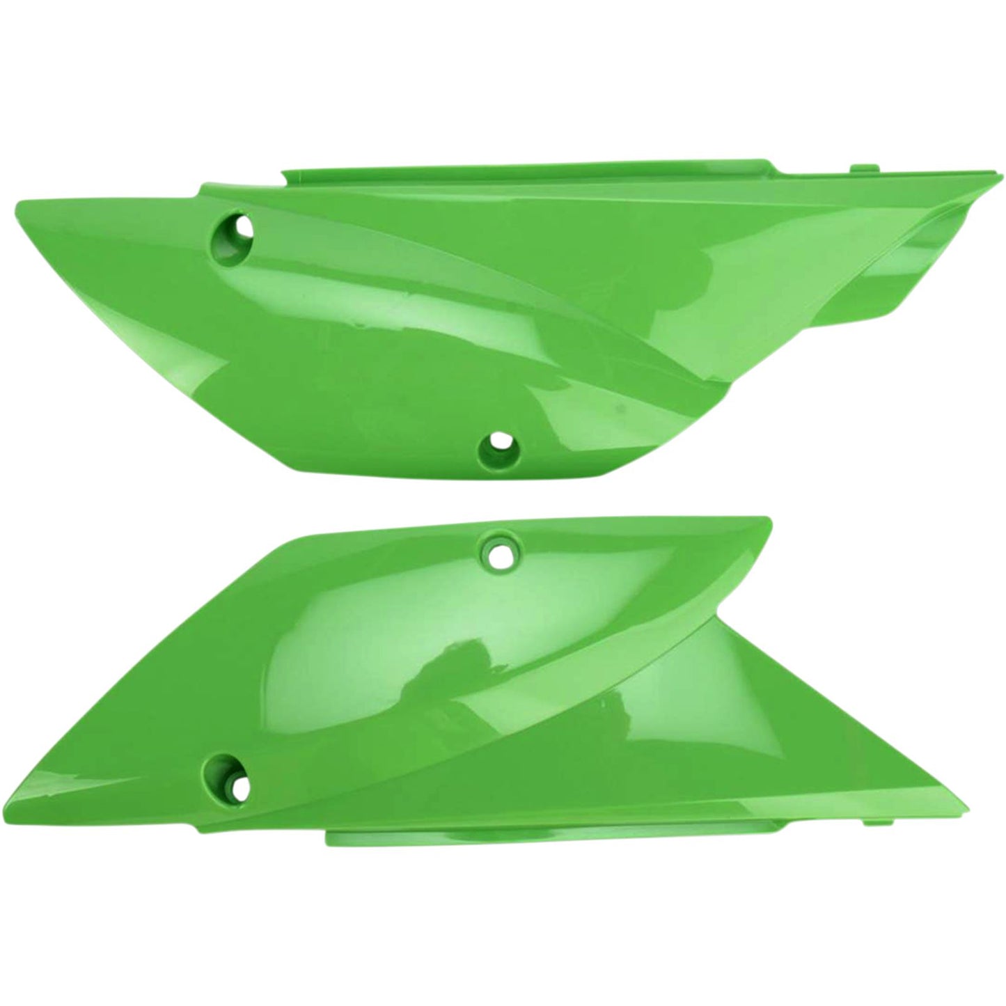 UFO Plastics Side Panels - KLX 110 - Green [MPN: KA04717-026]_486508