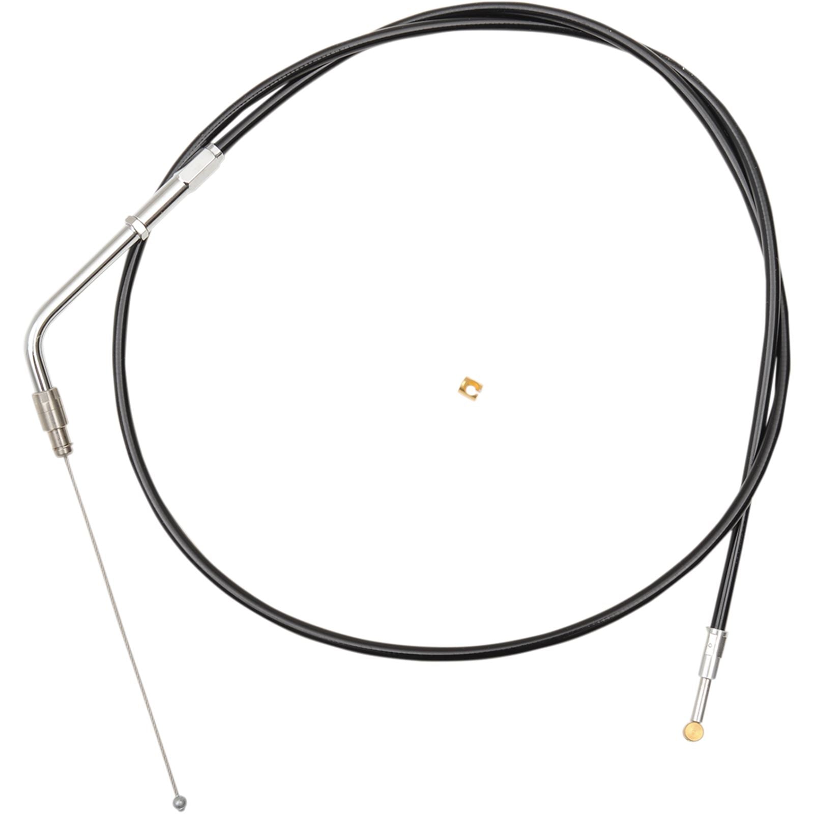 LA Choppers 12" - 14" Black Throttle Cable for '07 - '19 XL [MPN: LA-8320TH13B]_415841