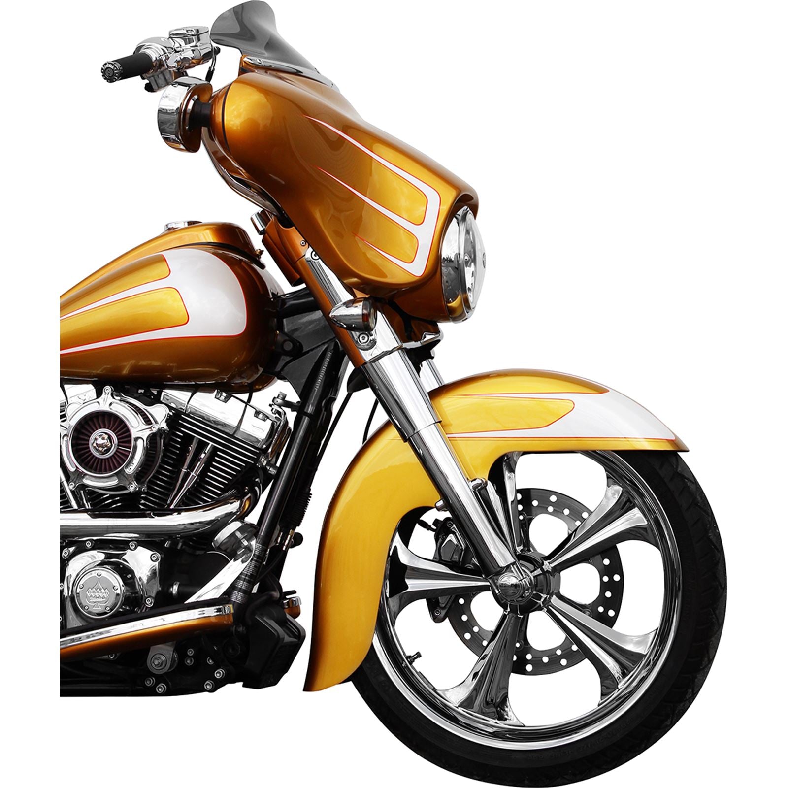 Klock Werks Windshield - Smoke - FLHT '96-'13 [MPN: KW05-01-0199]_409569