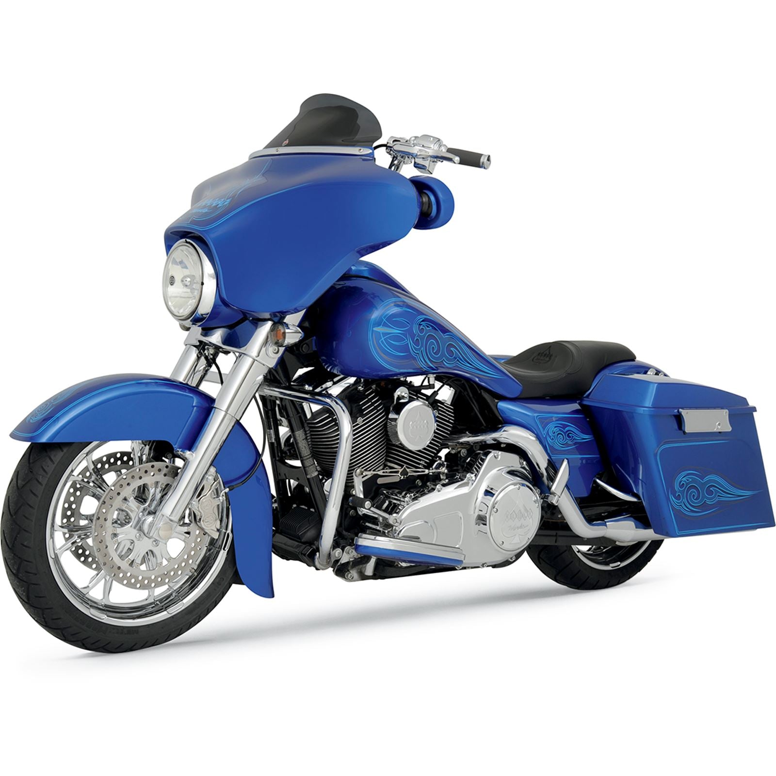 Klock Werks Windshield - Smoke - FLHT '96-'13 [MPN: KW05-01-0199]_409572