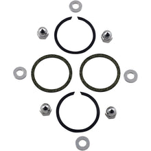 James Gaskets Exhaust Port Stainless/Chrome Gasket Kit - Big Twin/XL [MPN: 65324-83-KW1]_398776