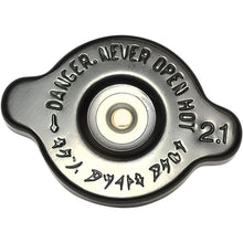 K&S High Pressure Radiator Cap - Black Cap - Blue Seal - 30 PSI 58-1021BK_404374