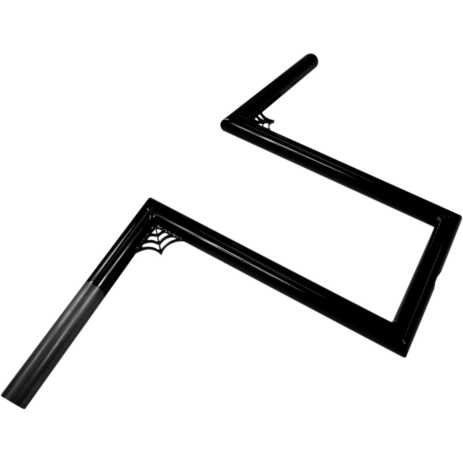 LA Choppers Black 12" Web Z Handlebar [MPN: LA-7380-W12B]_414084