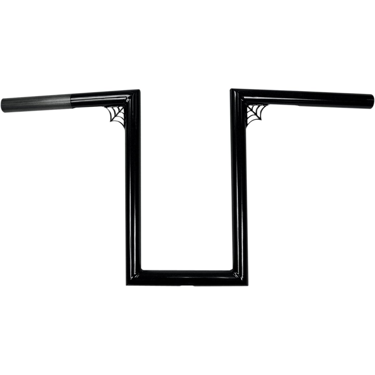 LA Choppers Black 12" Web Z Handlebar [MPN: LA-7380-W12B]_414085