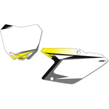 Factory Effex Graphic Number Plates - White - RMZ450 12-64436_384788