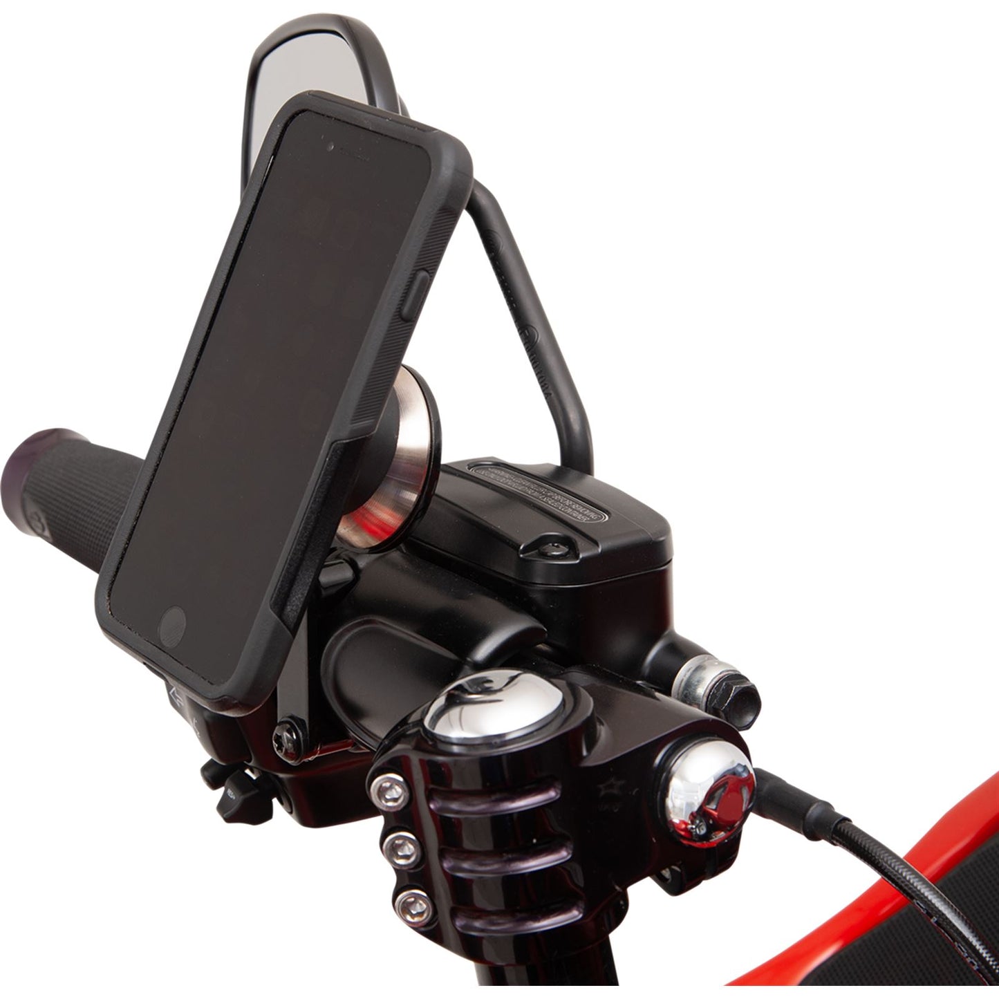 Klock Werks Black iOmount™ Handlebar Switch Mount for HD '96 - '19 [MPN: KW05-01-0380-B]_409221