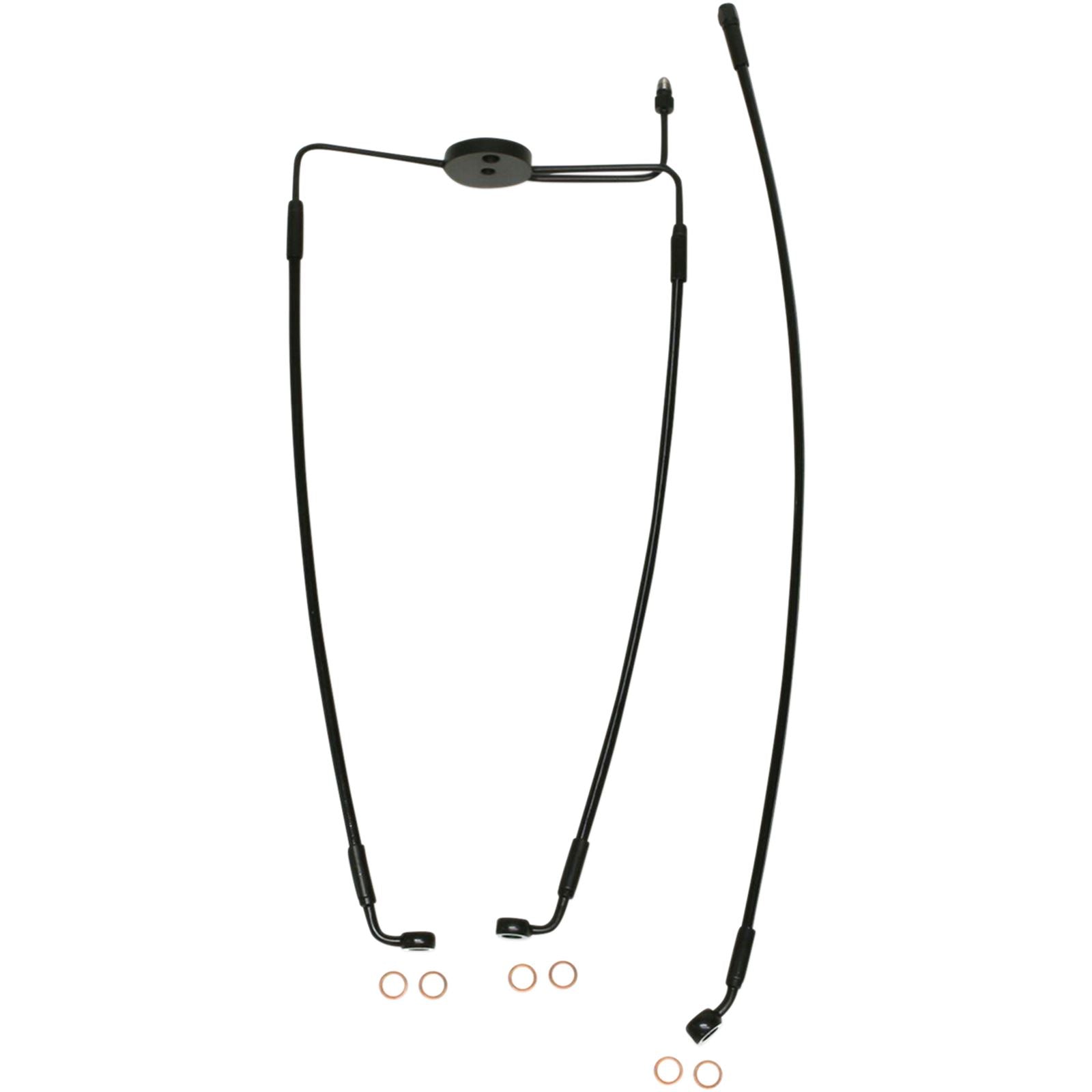 Magnum XR Brake Line Kit - 25" - Black [MPN: SBB1310-25]_423049