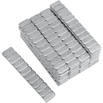 K&L Wheel Weights - Steel - Stick-On - Chrome - 36 Pack 32-2434_403552