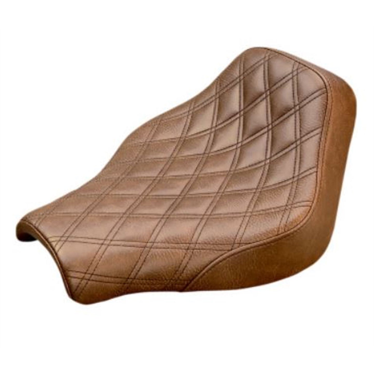Saddlemen Renegade Solo Seat - Lattice Stitched - Brown 818-30-002BLS_639742