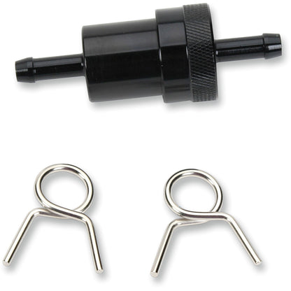 Emgo Fuel Filter - Black - 1/4" 14-34472_381650