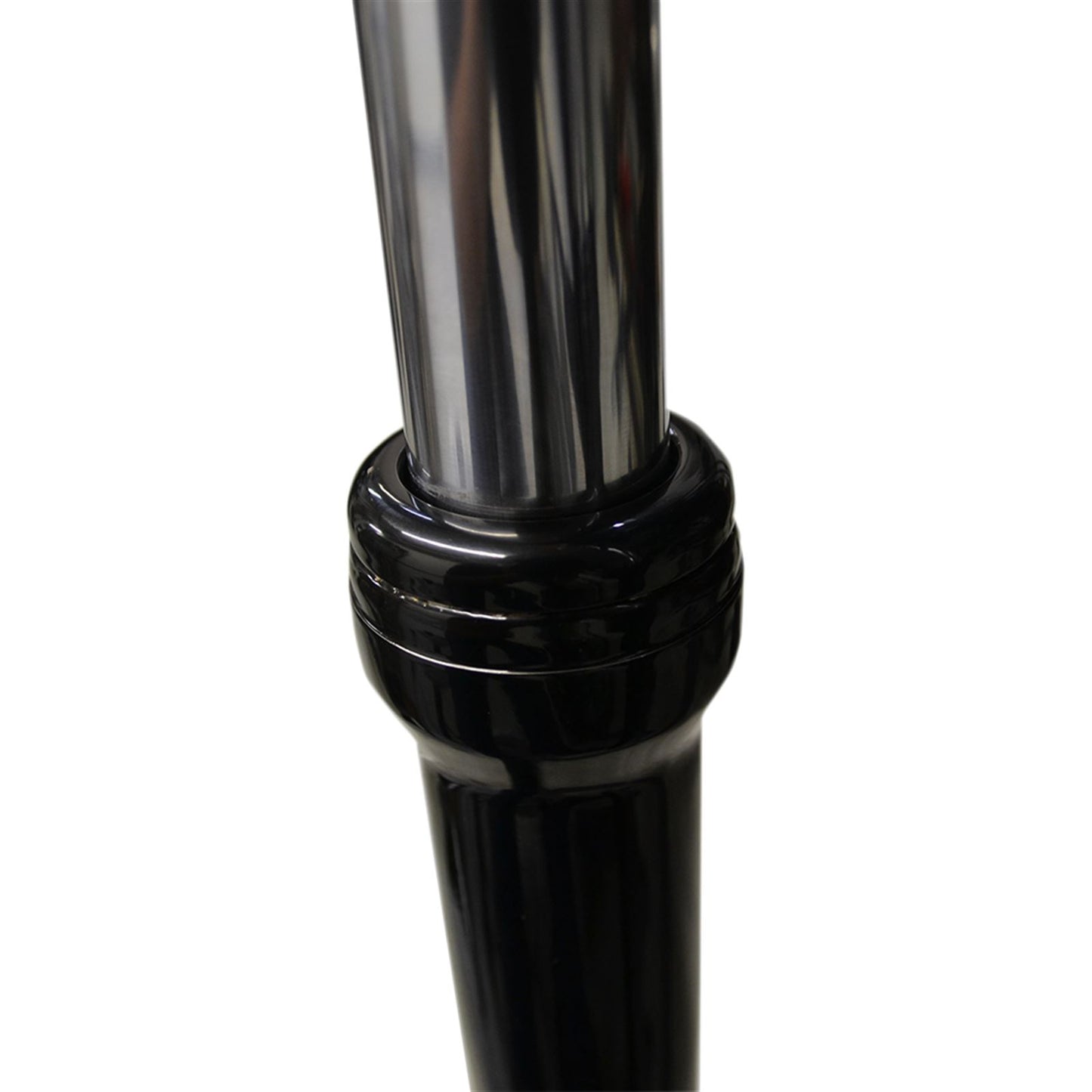 LA Choppers Fork Dust Covers - 39 mm - Gloss Black Powder Coat [MPN: LA-7503-39B]_413972