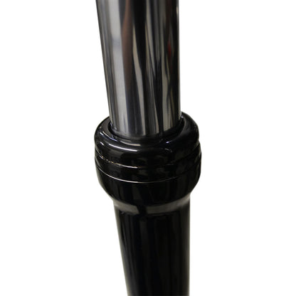 LA Choppers Fork Dust Covers - 39 mm - Gloss Black Powder Coat [MPN: LA-7503-39B]_413972