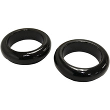 LA Choppers Fork Dust Covers - 39 mm - Gloss Black Powder Coat [MPN: LA-7503-39B]_413973