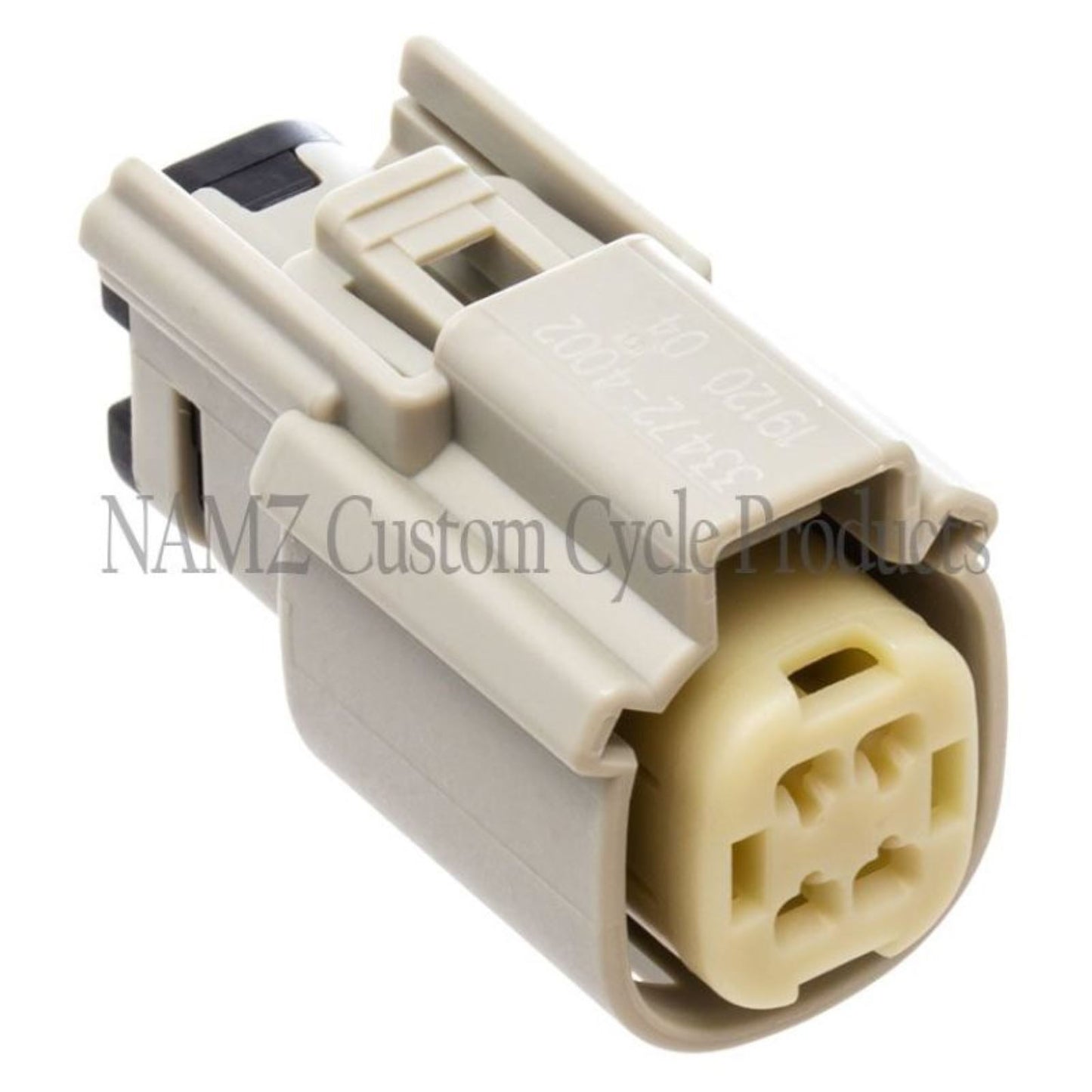 Namz Molex MX 150 Connector 72444-07 - 4-Pin Female- Gray [MPN: NM-33472-4002]_1461672