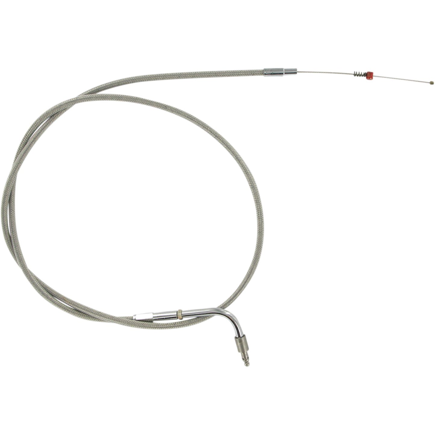Barnett Performance Extended 6" Stainless Steel Idle Cable for '96 - '00 FXSTS [MPN: 305-96SC+6-DS]_348938