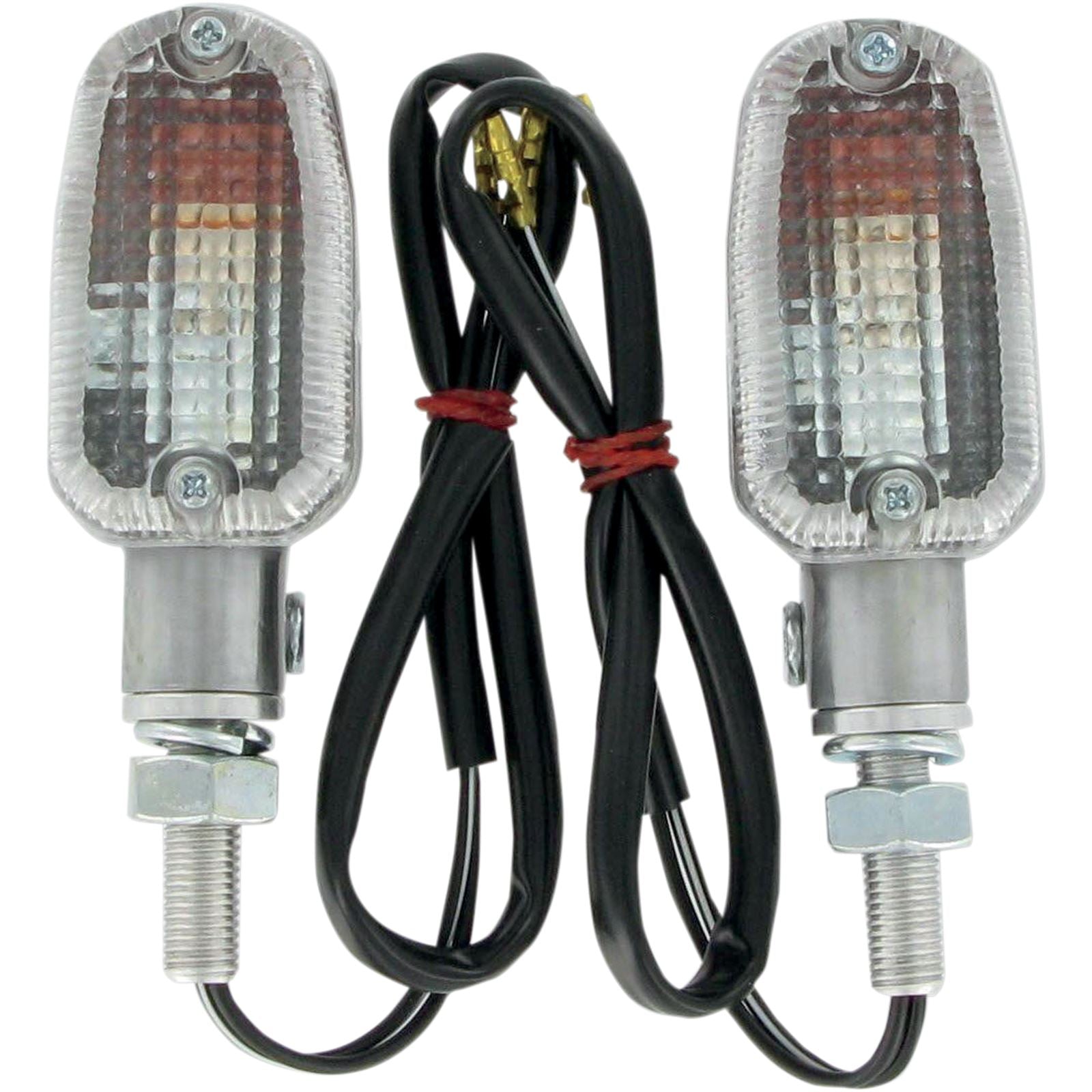 K&S Marker Light - Single Filament - Aluminum/Clear 25-8304_405053