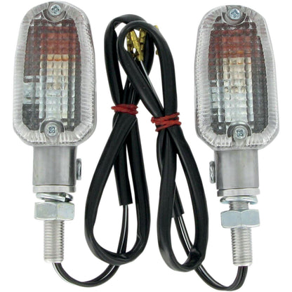 K&S Marker Light - Single Filament - Aluminum/Clear 25-8304_405053