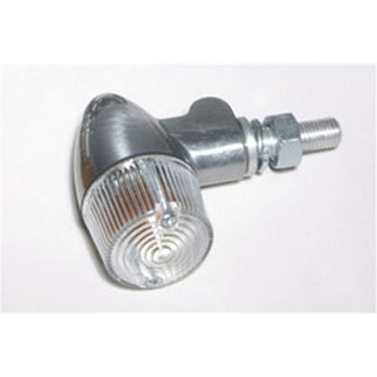 K&S Marker Light - Single Filament - Aluminum/Clear 25-8304_599272