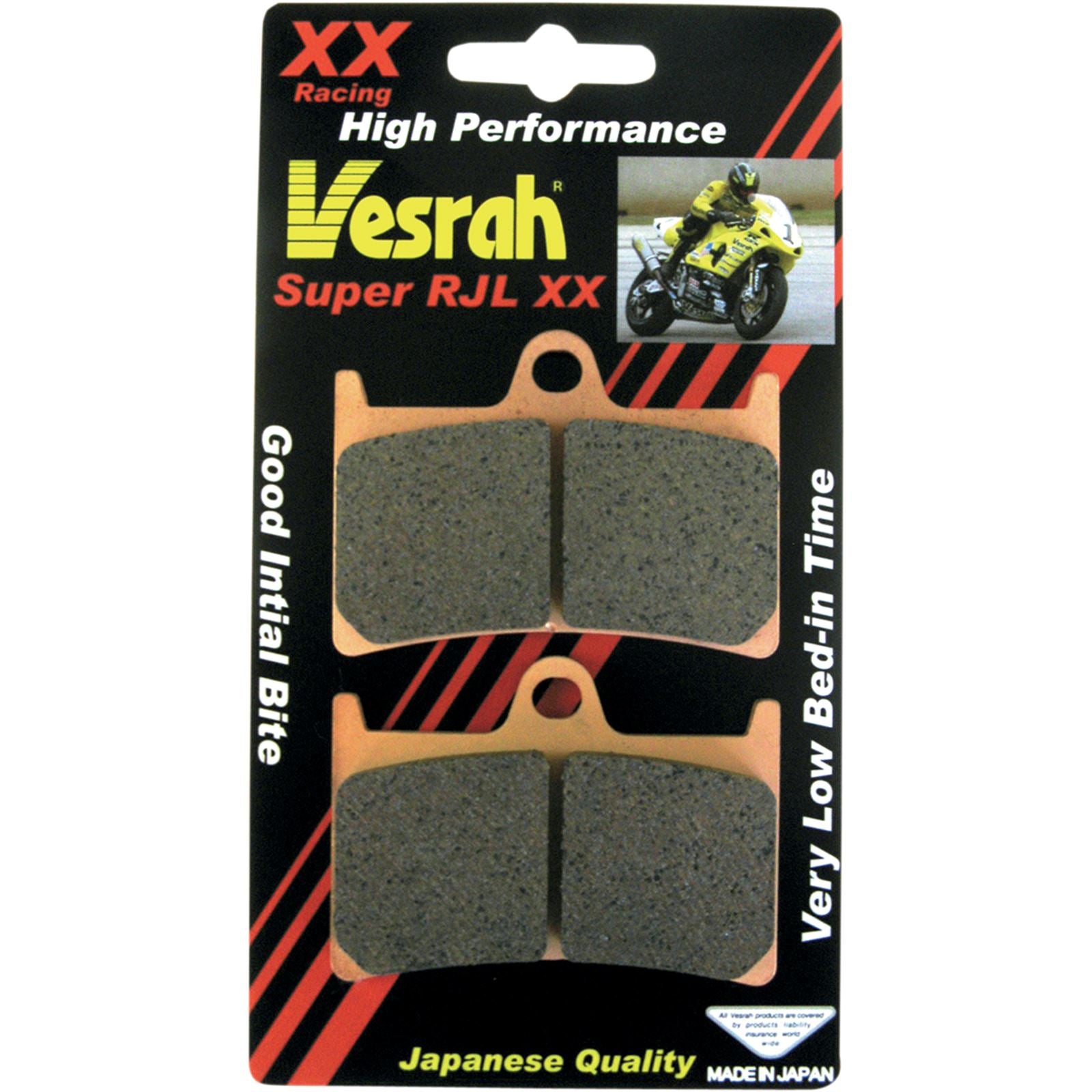 Vesrah JL Sintered Metal Brake Pads - VD-248RJL-XX [MPN: VD-248RJL-XX]_491384