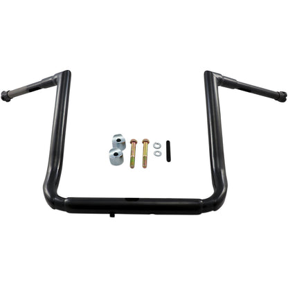 LA Choppers Black 16" Grande Twin Peaks Handlebar for FLHT [MPN: LA-7364-16B]_414460