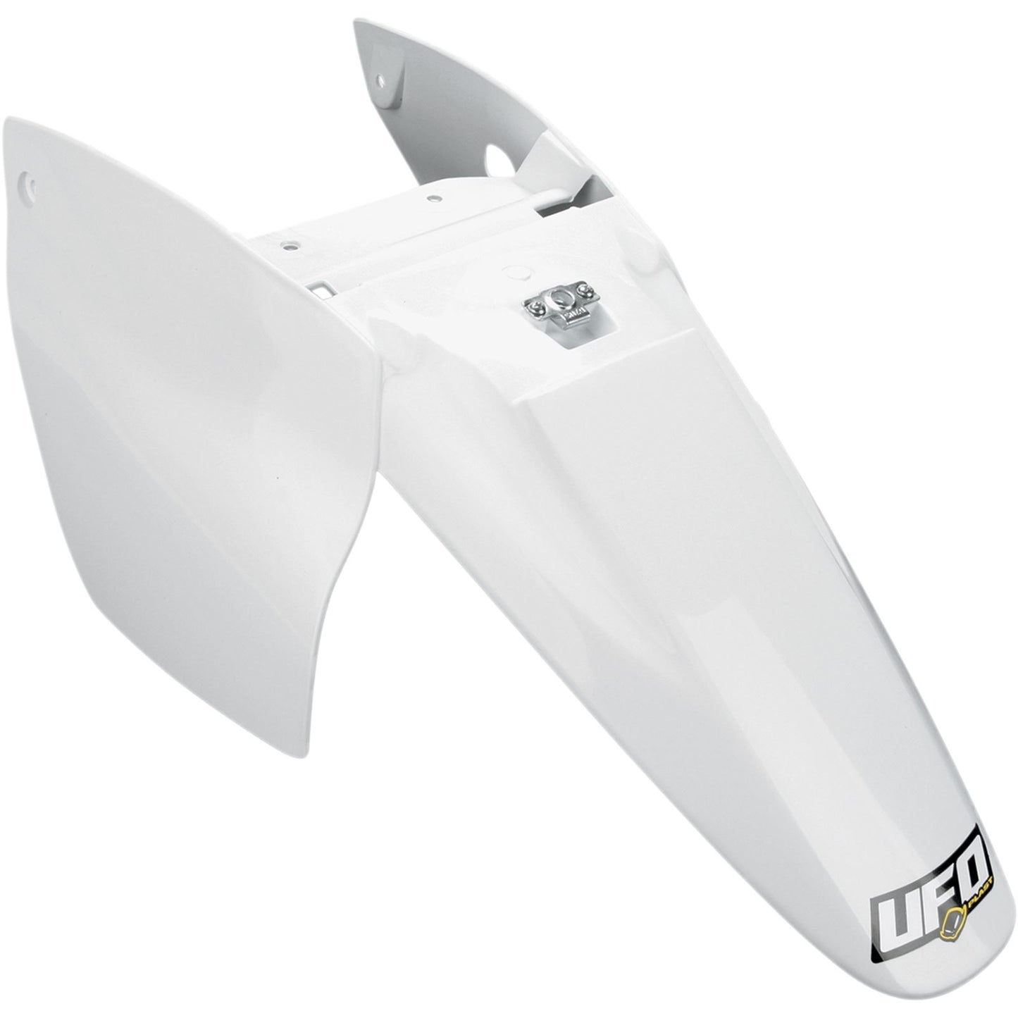 UFO Plastics Rear Fender with Side Panels - '98-'19 for KTM White [MPN: KT03073-047]_487567