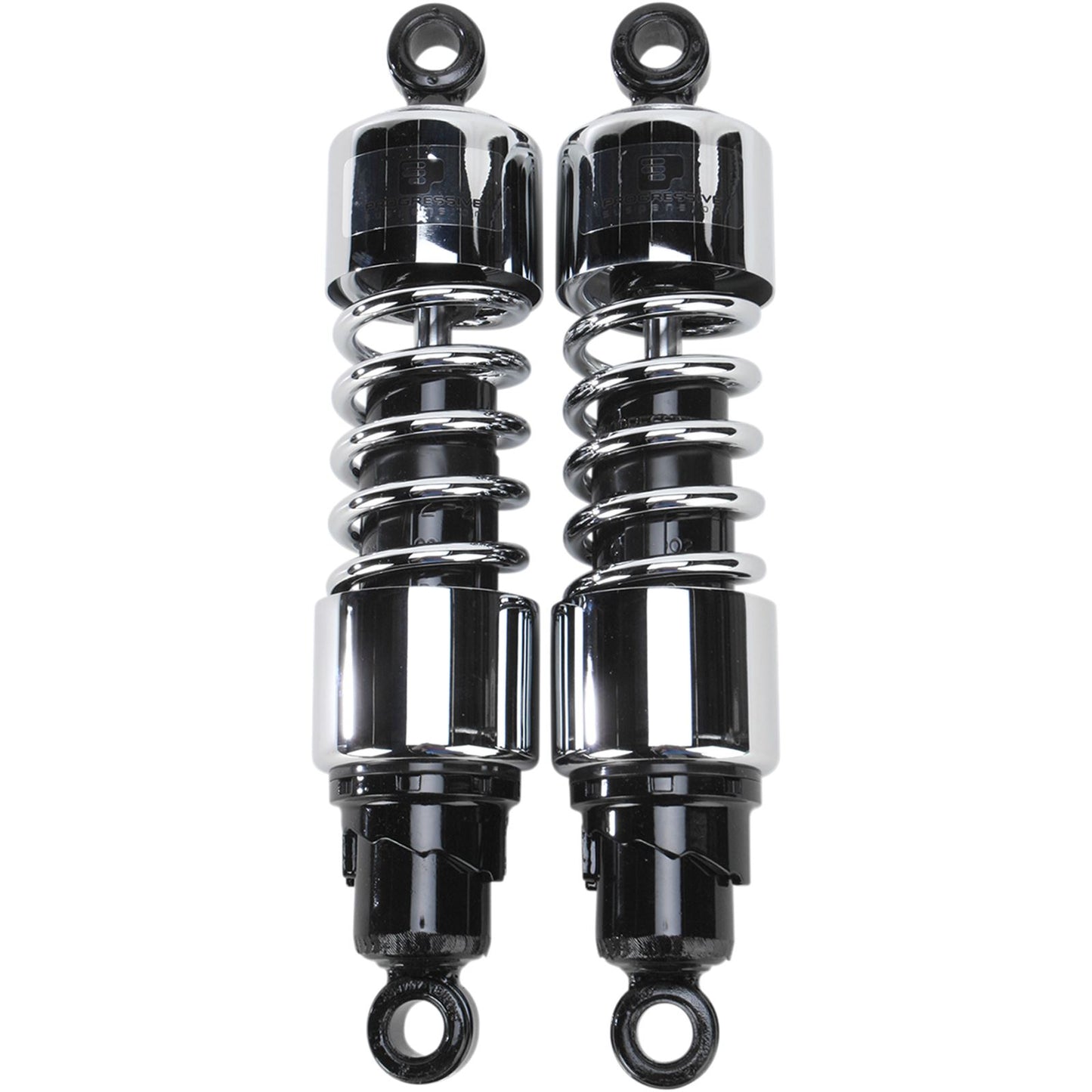 Progressive Suspension Shocks - 412 Cruiser Series - Chrome - 12" - Standard 412-4228C_459186