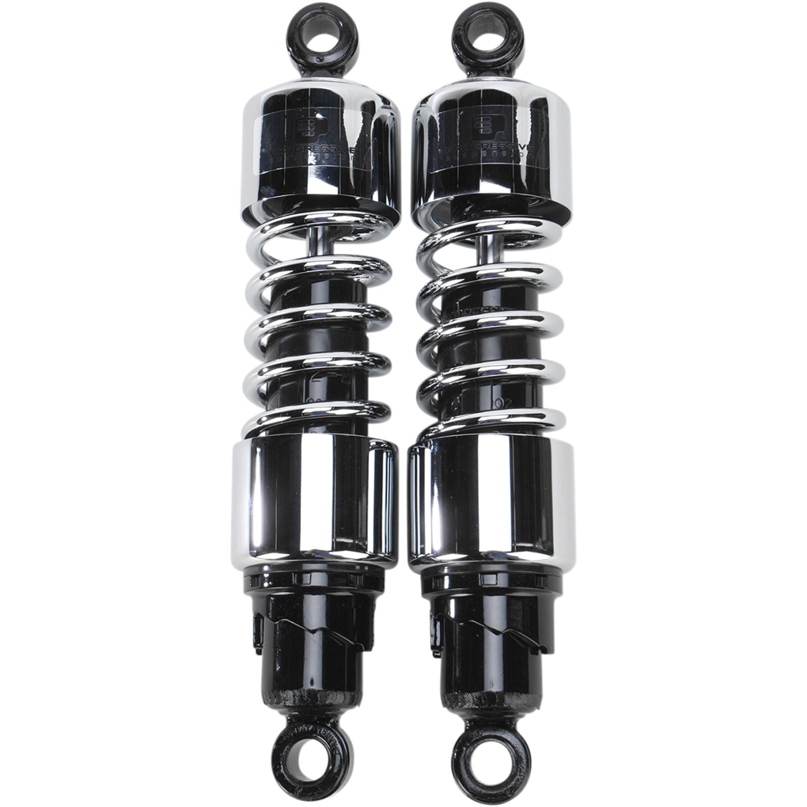 Progressive Suspension Shocks - 412 Cruiser Series - Chrome - 12" - Standard 412-4228C_459186