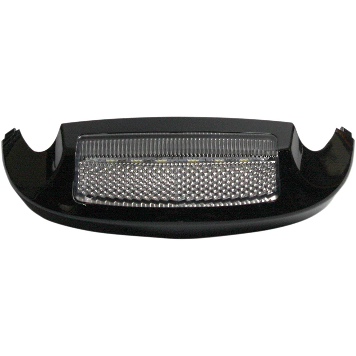 Custom Dynamics Led Front Fender Tip - White LED/Clear Lens - Chrome GEN-FT-WC-BLK_367896