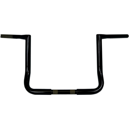 LA Choppers Black 12" Twin Peaks Bagger Handlebar [MPN: LA-7361-12B]_414143