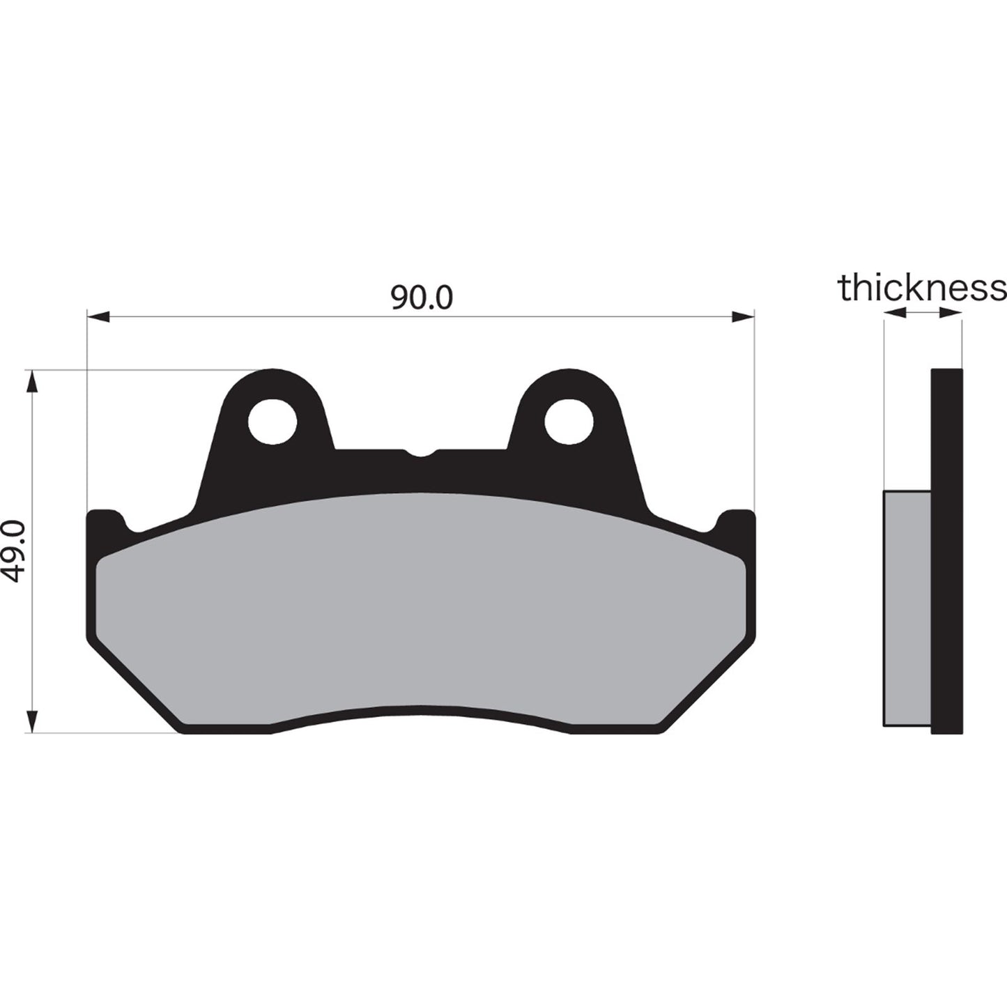 Vesrah Semi-Metallic Brake Pads - VD-123 [MPN: VD-123]_491551