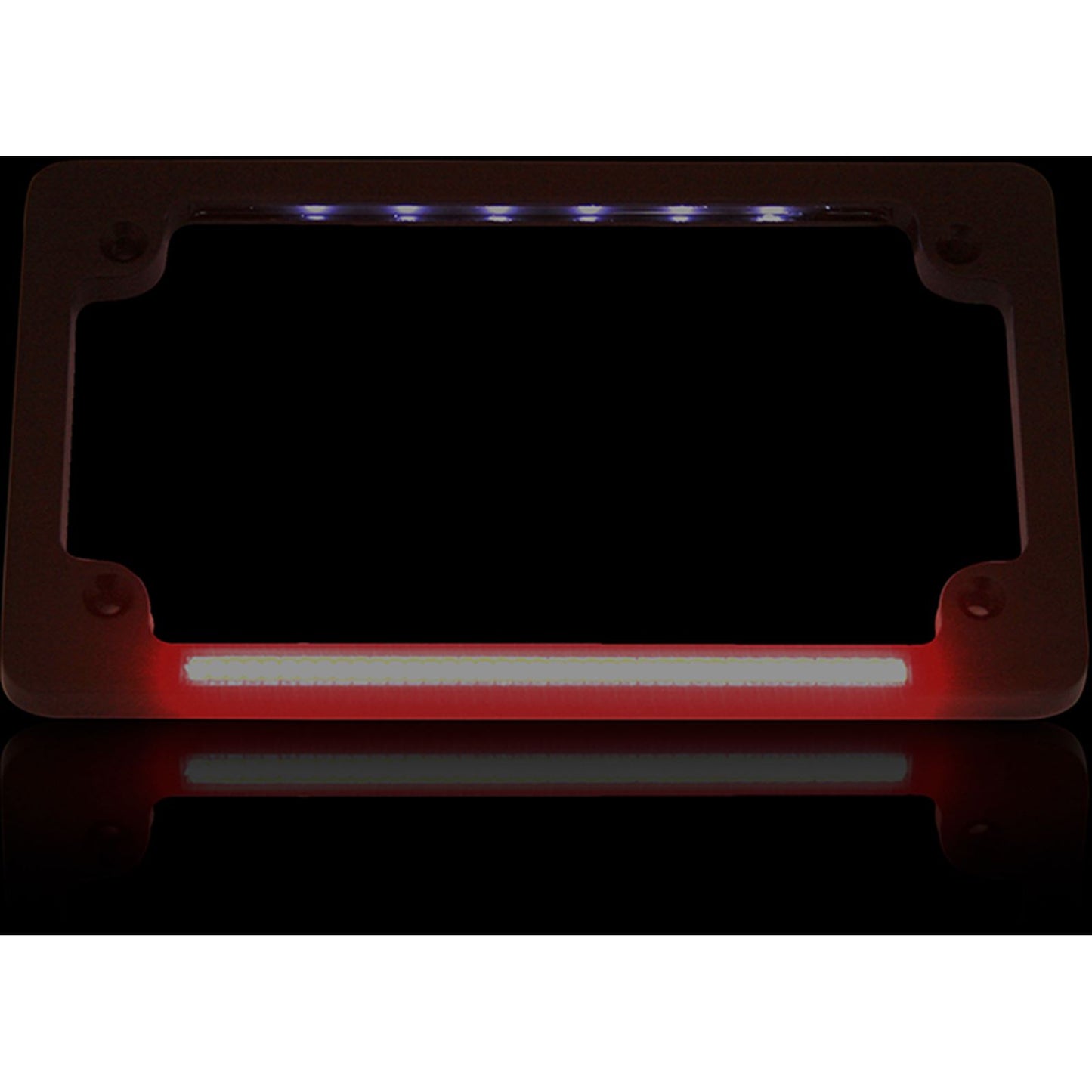 Custom Dynamics Dual License Plate Frame - Black TF02-B_367583